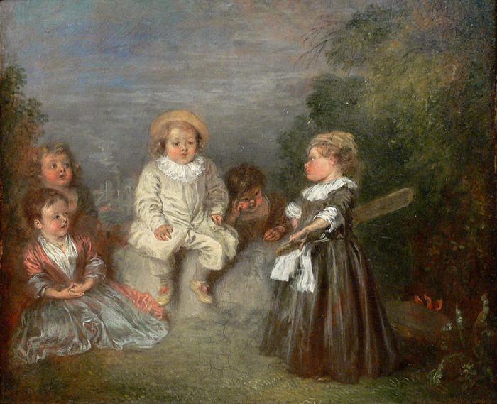 Jean antoine Watteau Happy Age. Golden Age